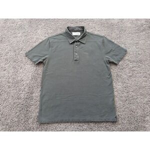 Everlane Polo Shirt Mens Extra Large Short Sleeve‎ Green-Gray Golf Casual
